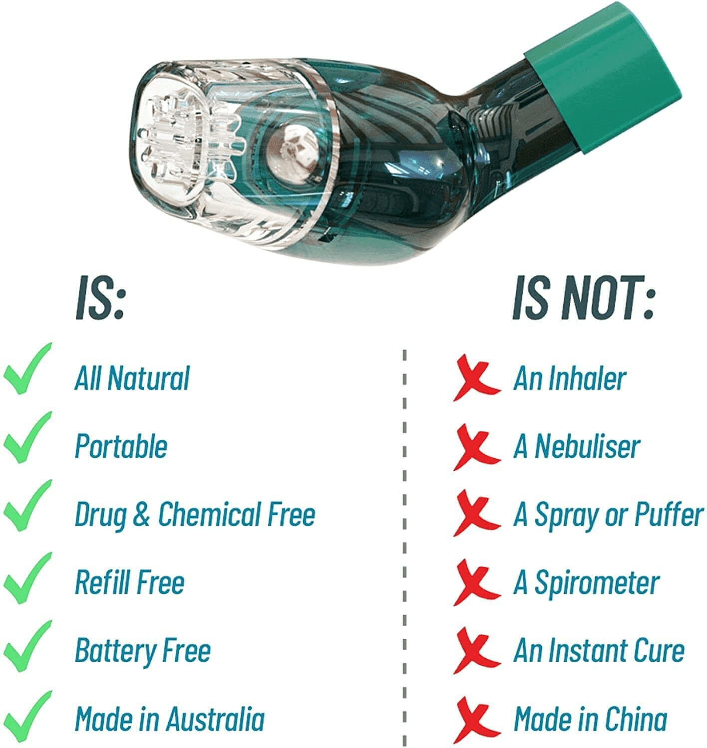 AirPhysio - Mucus Clearance Device